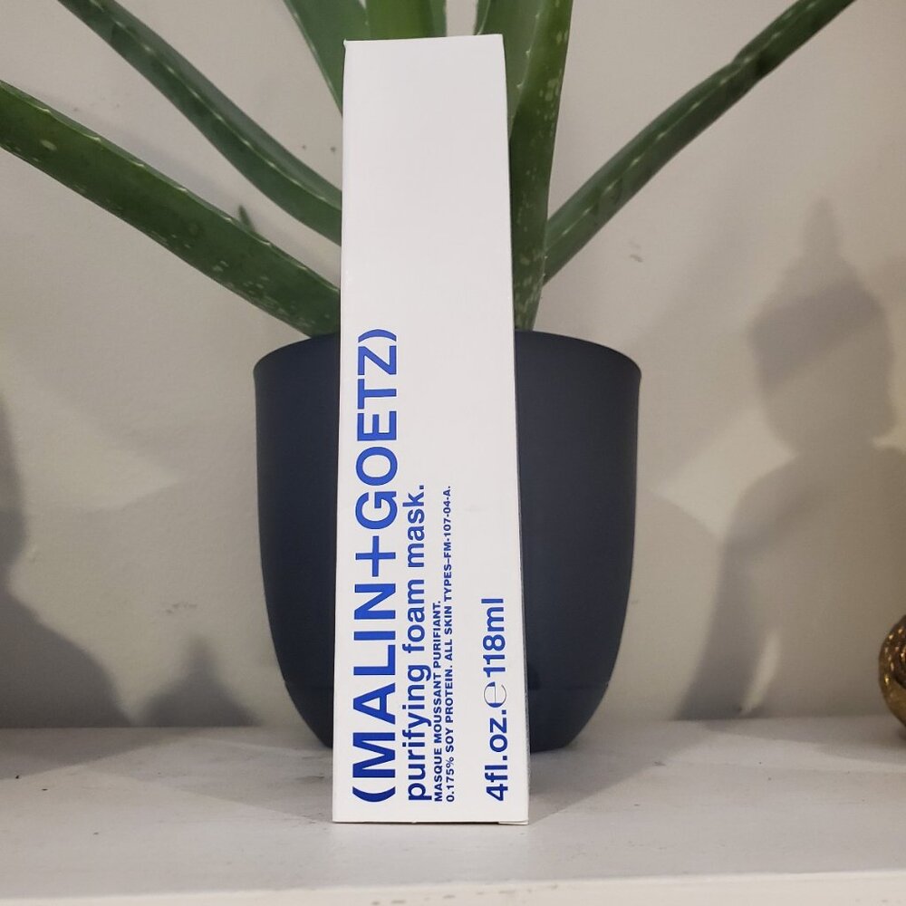 Malin + Goetz Purifying Foam Mask 4oz NIB